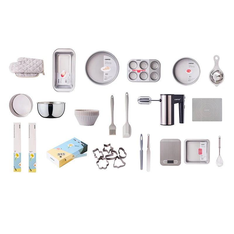 

Baking tool set household baking novice oven biscuit making material cake mold
