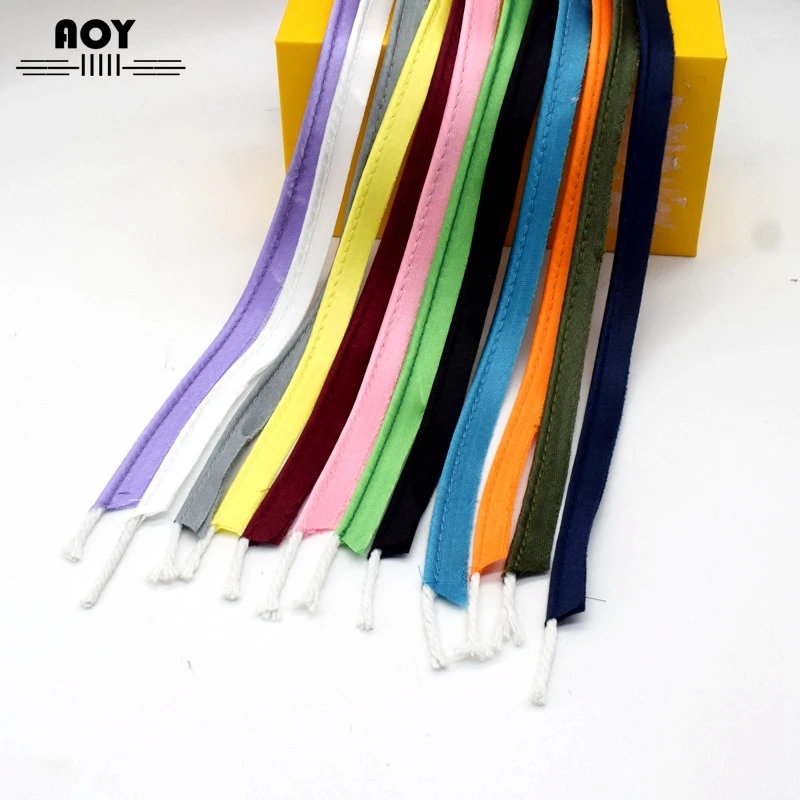 Полиэфирная переплетная лента с косой окантовкой 1/2 дюйма (12 мм) шнурками для