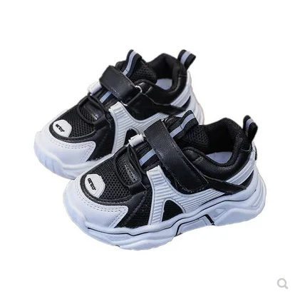 

2020 New Autumn Kids Casual Shoes Mesh Color Matching Children's Tennis Breathable Sport Shoes Fashion Footwear Girls Boys