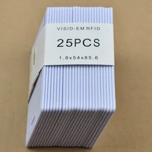 25pcs/lot 125KHz rfid tag EM ID TK4100/EM4100 Thick Card Access Control System card RFID Card