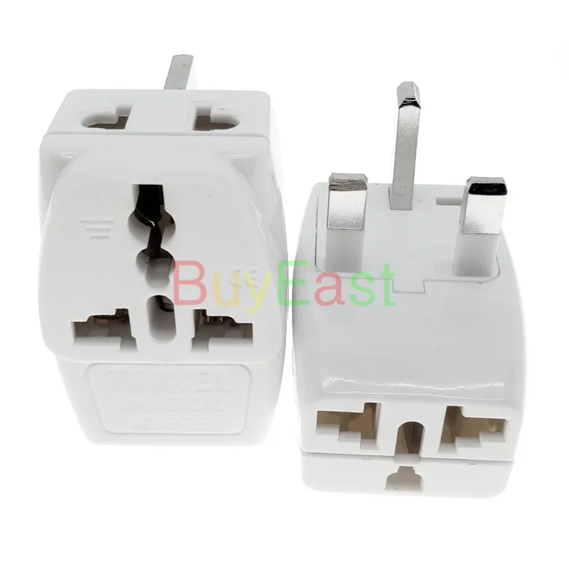 (1 шт.) адаптер для путешествий в Великобританию/Ирландию/Сингапур Тип G 3 ходовой