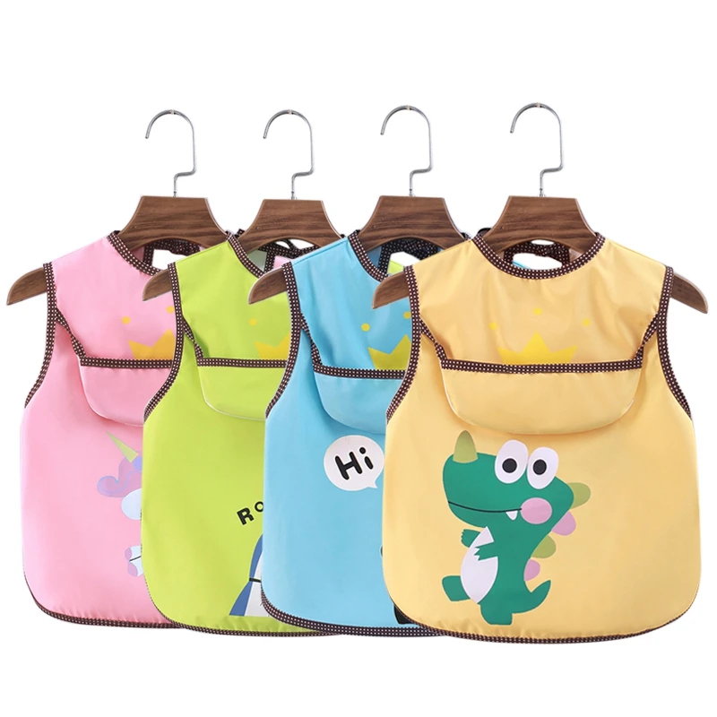 

Kids Baby Bandana Drool Bibs Boys Girls Cartoon Wearable Waterproof Apron Newborn Infant Feeding Saliva Towel Babies Burp Cloths