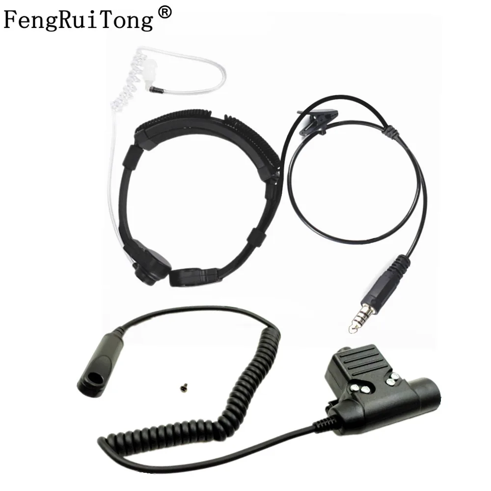 Рация с микрофоном для тяжелых условий эксплуатации U94 PTT шейный горловой