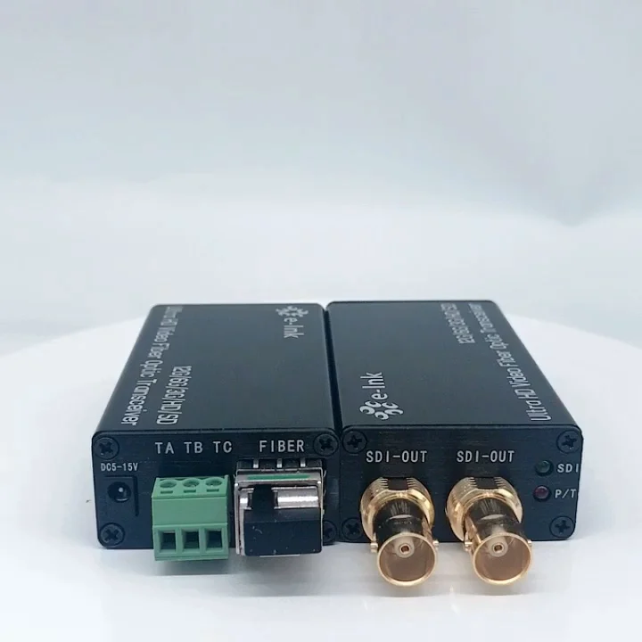 

Мини-конвертер 12G-SDI в оптоволоконный с сигналом Tally или обратным RS485