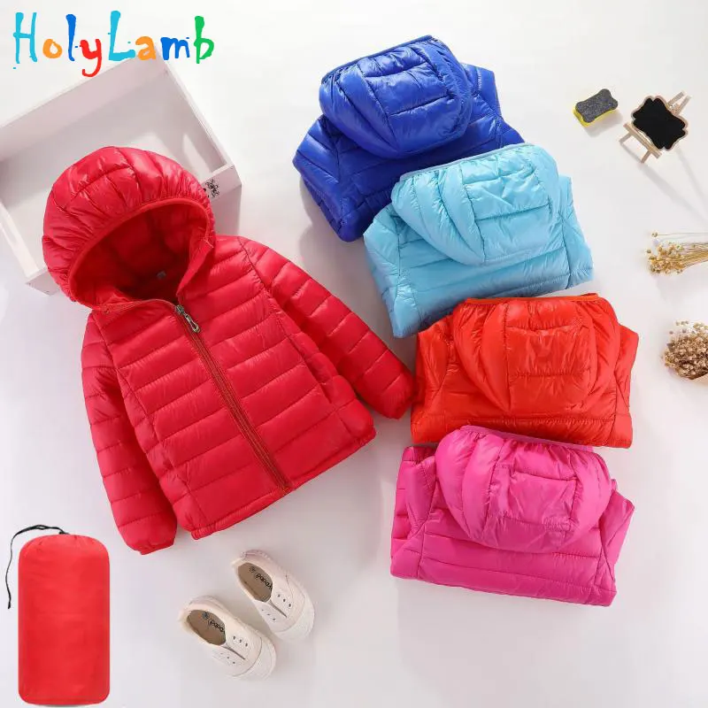 На возраст от 2 до 13 лет светильник Портативный зимние куртки с подкладкой для