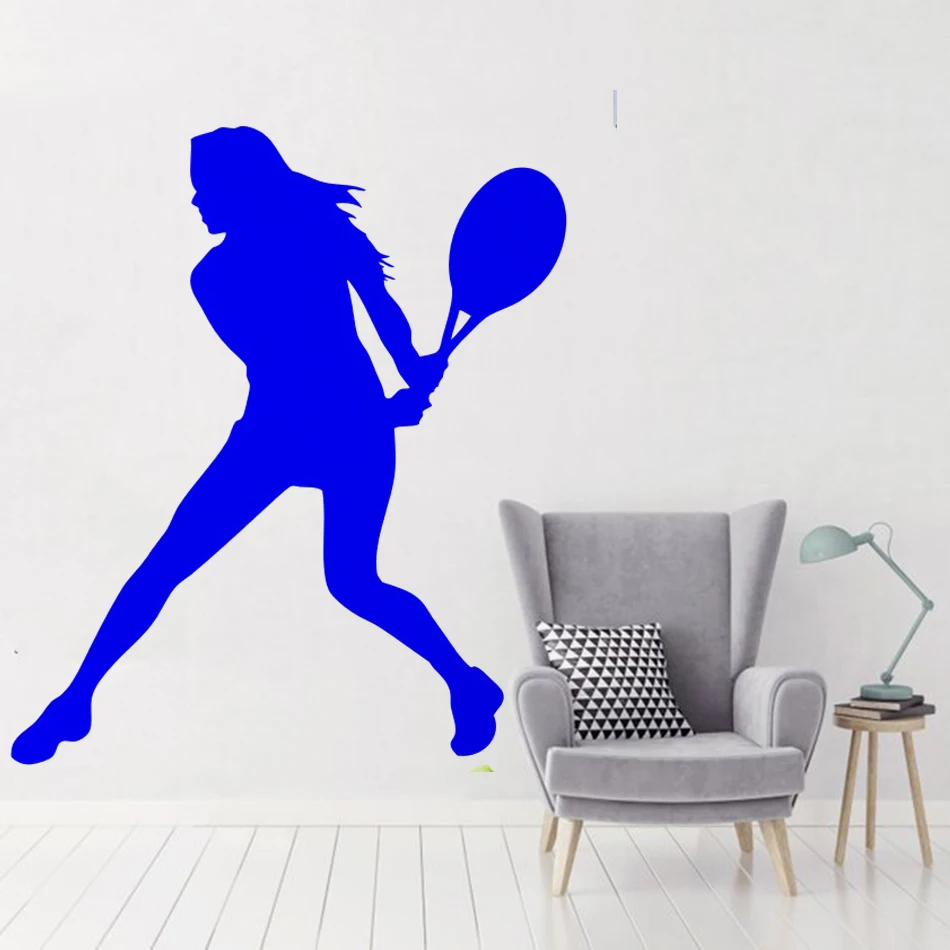 YOYOYU настенные Стикеры теннис виниловая художественная Наклейка Съемный
