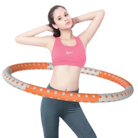 2021 new weight bearing fitness yoga waist exercise weight loss massage ring weight loss fitness equipment