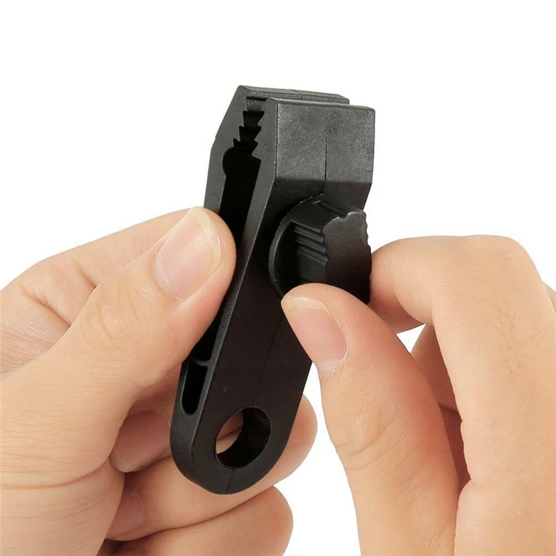 

10Pcs Tarp Clamp Awning Tent Canopy Clamp Clip Tarpaulin Clip Clamp Buckle Jaw Grip Camp Gripper Anchor Caravan Snap Canvas Tool