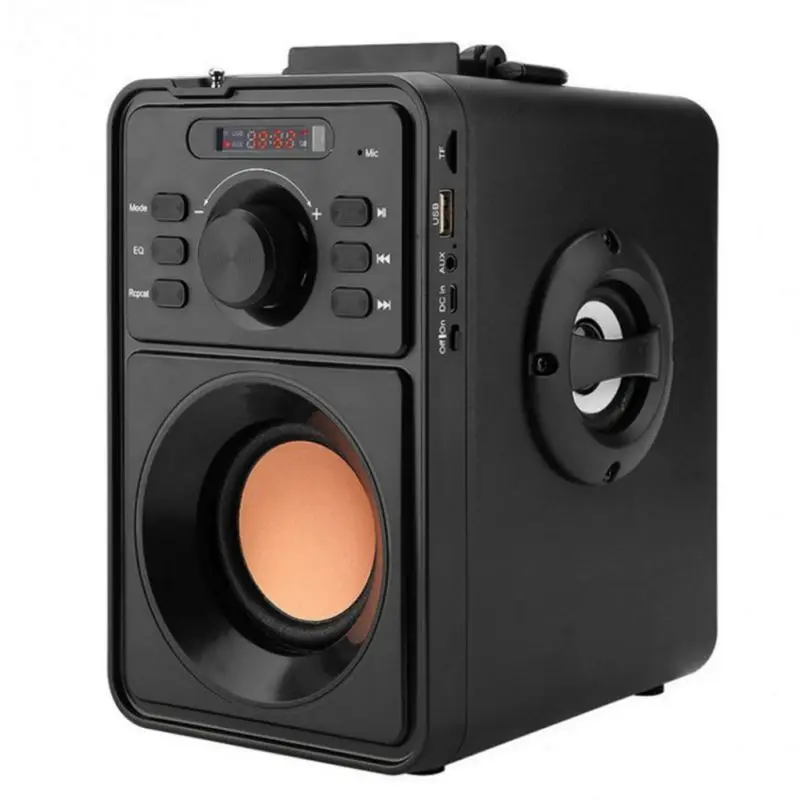 High-quality Professional Handheld Wireless Stereo Bluetooth V4.2 + EDR Speaker Portable Subwoofer MP09 |