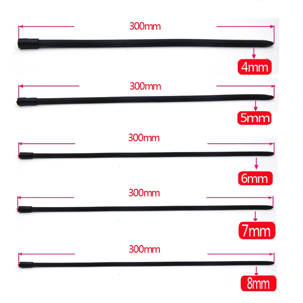 1 шт. 5 размер на выбор 300 мм силиконовый электрошок аксессуар электрический