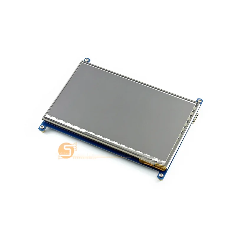 7 дюймов Raspberry pi 2/3 ЖК дисплей сенсорный экран 1024X600 HDMI LCD (B) Бесплатная доставка|lcd