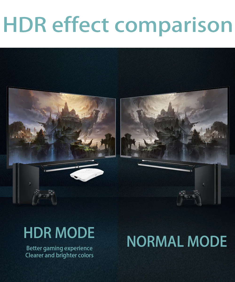 UHD 5 в 1 HDMI переключатель 2,0 4K HDR адаптер коммутатор Аудио экстрактор с ARC 5X1 для rend HDTV PS4 PS3 HDMI разветвитель 4k 60 Гц