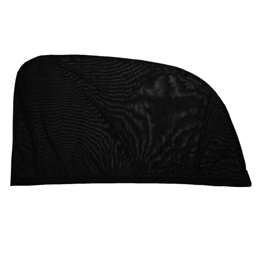 

2pcs Car Sun Shade Side Window Sunshade Universal Fit Rear Large Double Layer Mesh Sun Block Car Accessories