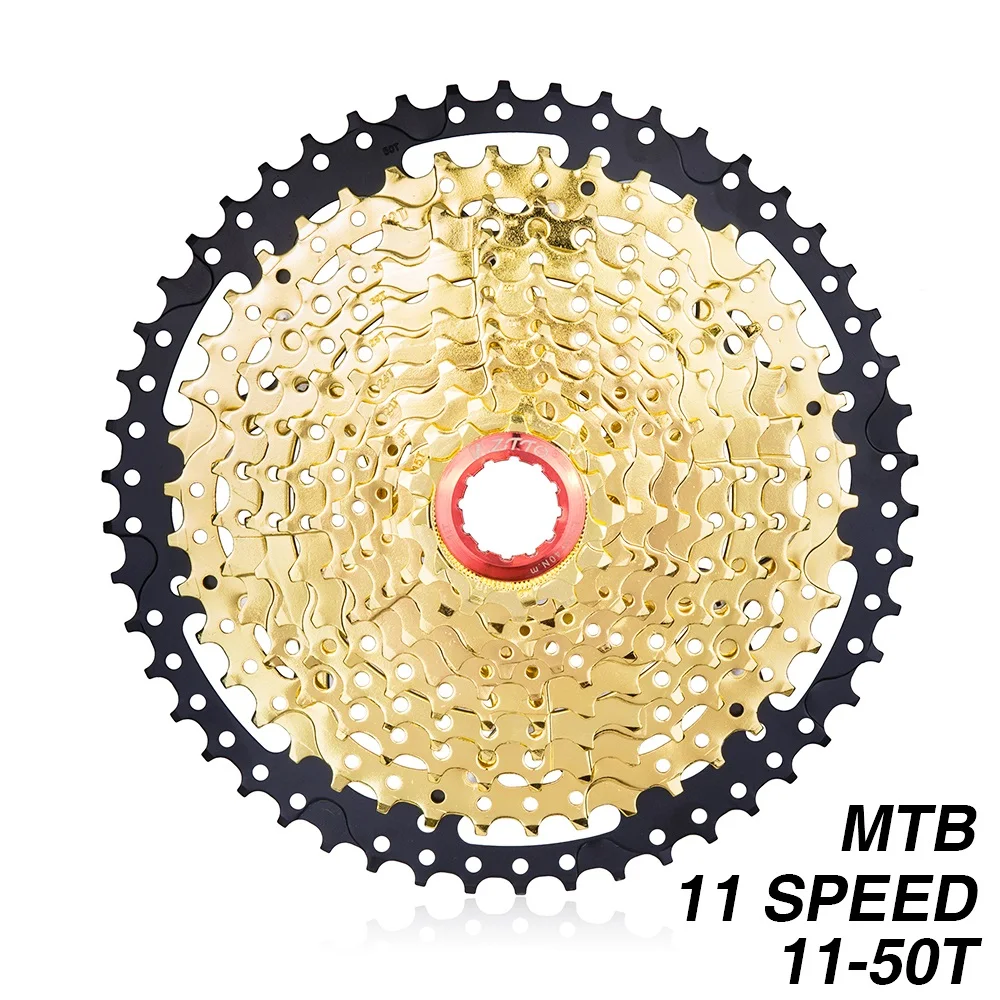 11 скоростей MTB 11-50T SL Черное золото кассета горный велосипед широкий коэффициент свободного хода 11 11 в 22s 11s звездочки для K7 XO1 XX1 m9000 - Цвет: 11s 50T SL