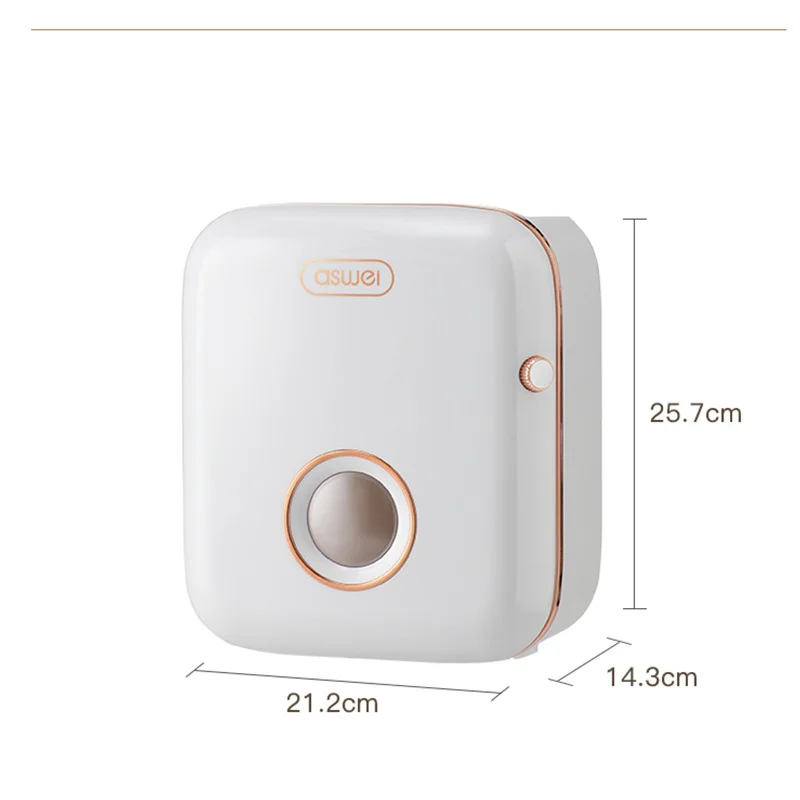 

Toilet Paper Holder Stand Wall Mounted Waterproof Towel Dispenser Tissue Box Toilet Roll Holder