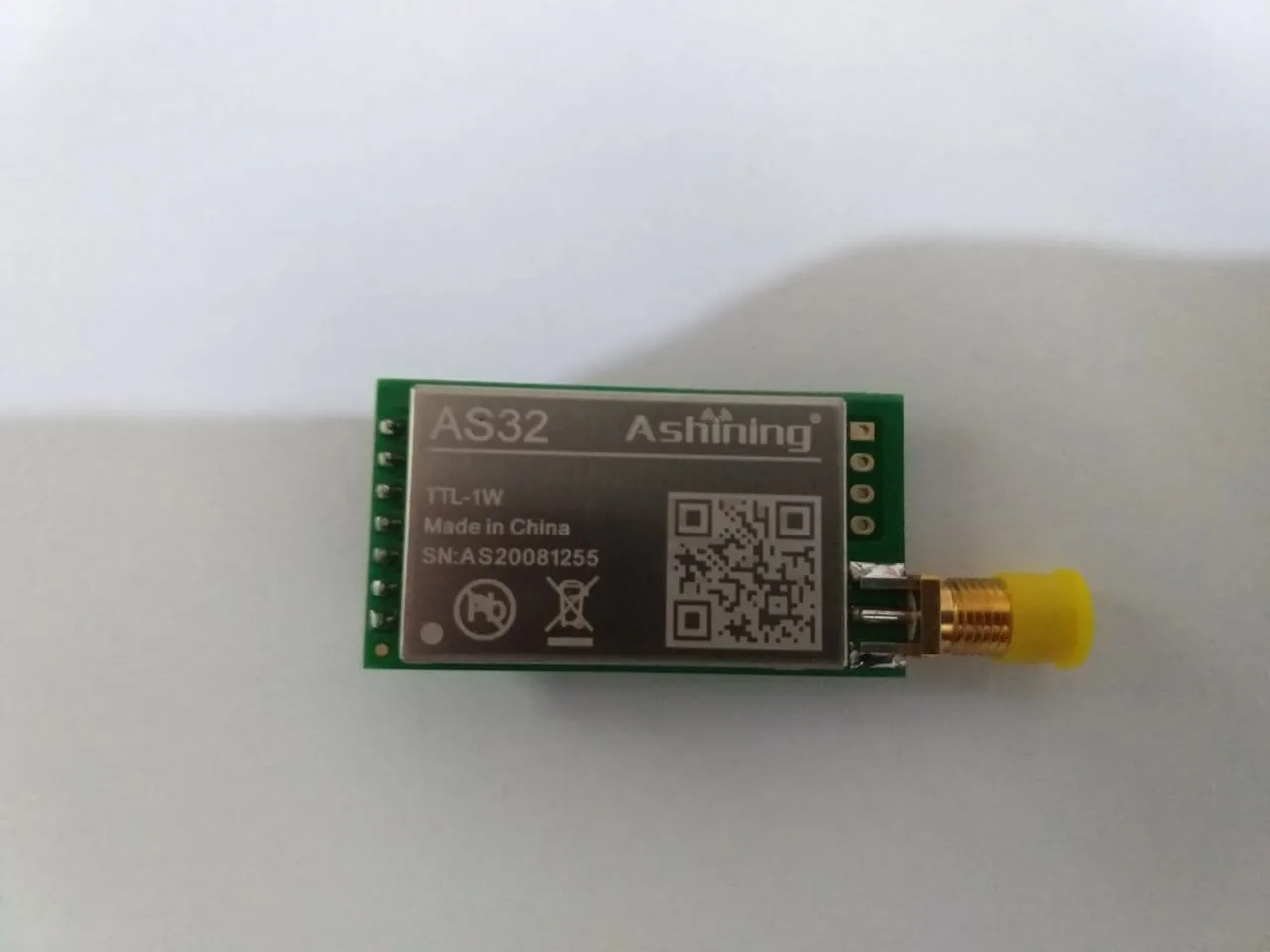 LoRa SX1278 AS32-TTL-1W 433MHz 1W с большим радиусом действия 8 км радиочастотный передатчик и