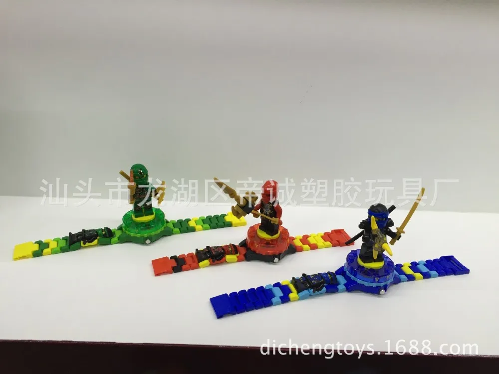 Оригинальная коробка Phantom LegoINGLys Ninjagoed KAI JAY LLOYD набор моделей часов строительные