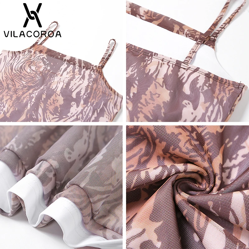 

Tube Top Sling Tie-Dye Printing Women Long Dress Brown Draped Split Skinny Dresses Sexy Backless Spaghetti Beach Dress Female