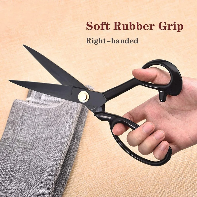 

Fabric Scissors Heavy Duty 10 Inch Sewing Scissors for Tailor Tailoring Shears for Home Office Artists Right Handed