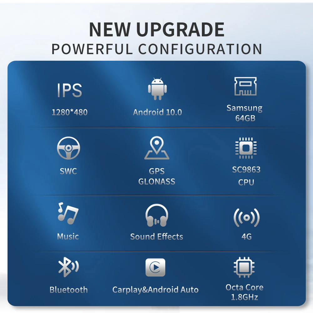 $366.00 COIKA Car IPS Touch Screen Radio For Audi A4 B8 2009-2016 WIFI 4G SIM Android 10 Carplay BT SWC Google 4+64G RAM GPS Navi 8 Core