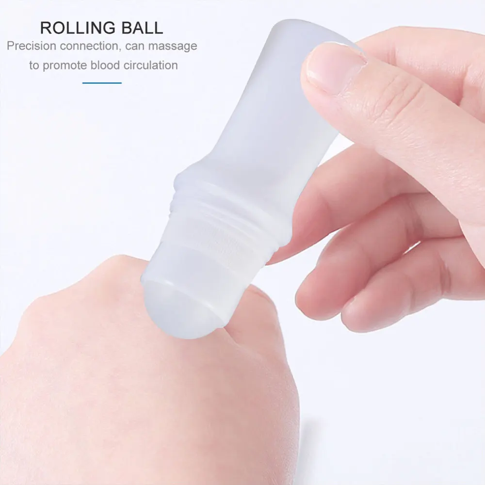 

15pcs Refillable Roller Bottles Essential Oils Roller Containers (30ml)