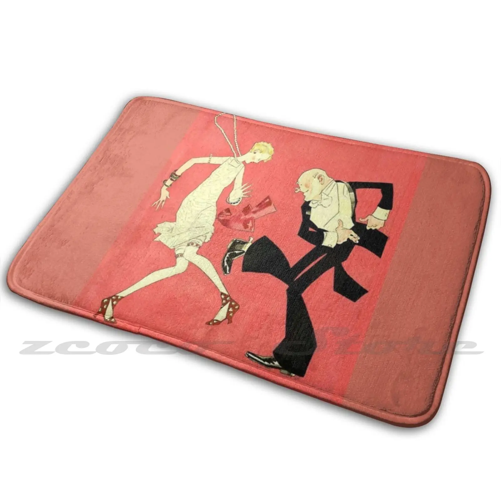 Коврик даже старый Can нескользящий коврик впитывающий воду дверной 1920 1920S джаз