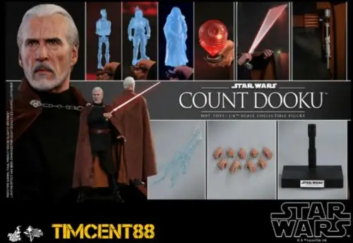 Новые горячие игрушки MMS496 Звездные войны Серия II атака клонов графа Dooku 1/6 в