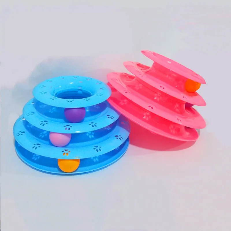 Игрушка для кошек обучающая игрушка мяч Интерактивная поворотный стол