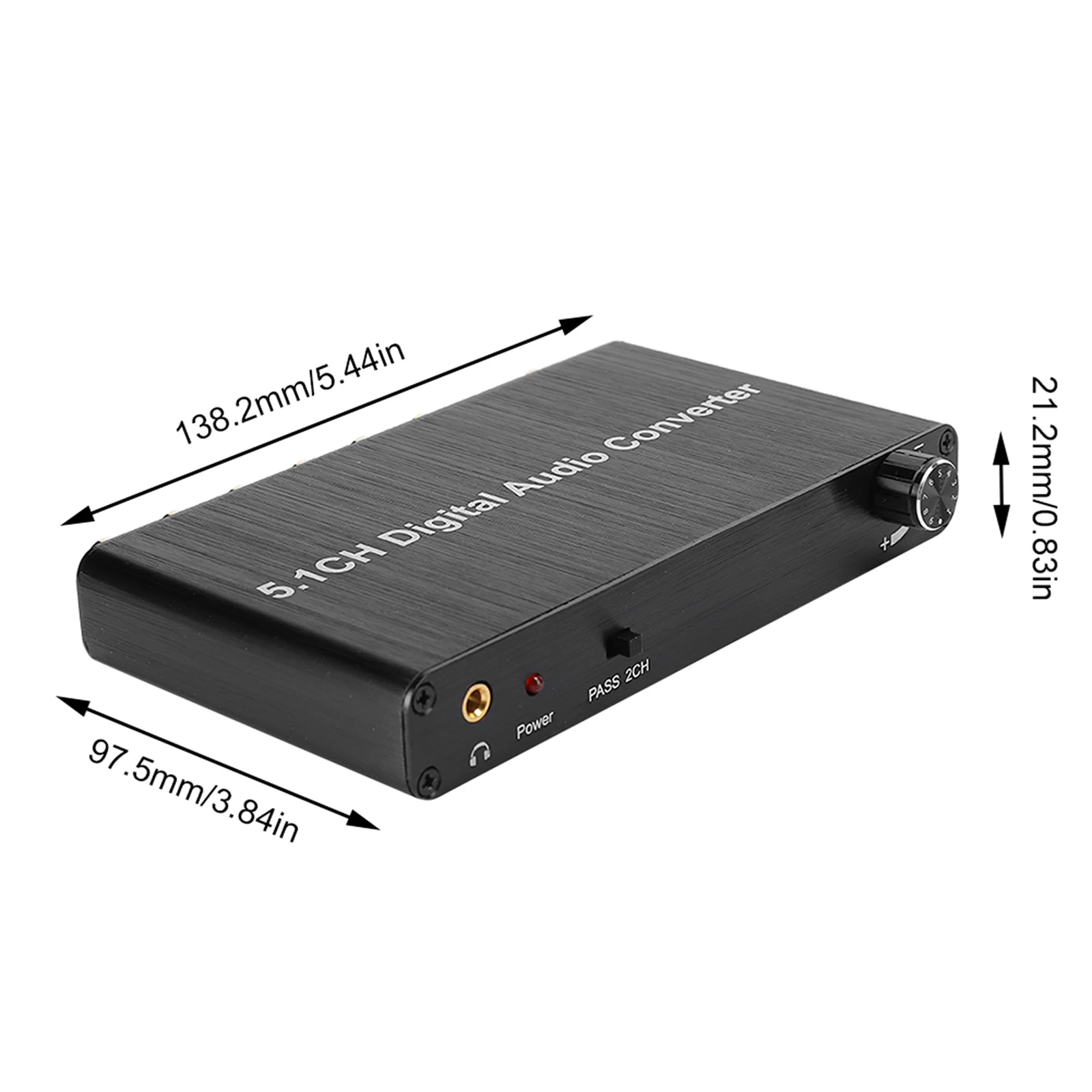 

Multiple Audio Formats Digital Optical Audio Converter With Decoder Decoding For Home School Concert Cinema Squares For LPCM