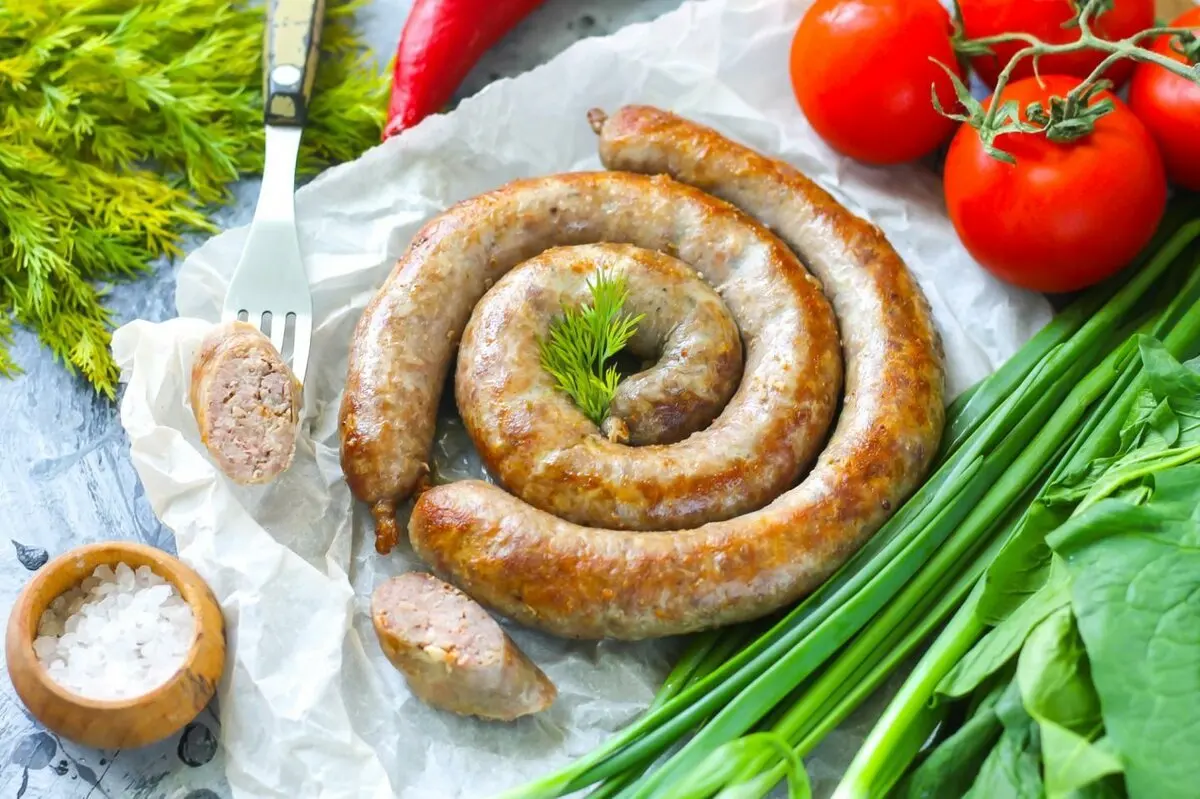 Набор для колбасы &quotУкраинская жареная&quot с горчицей| |