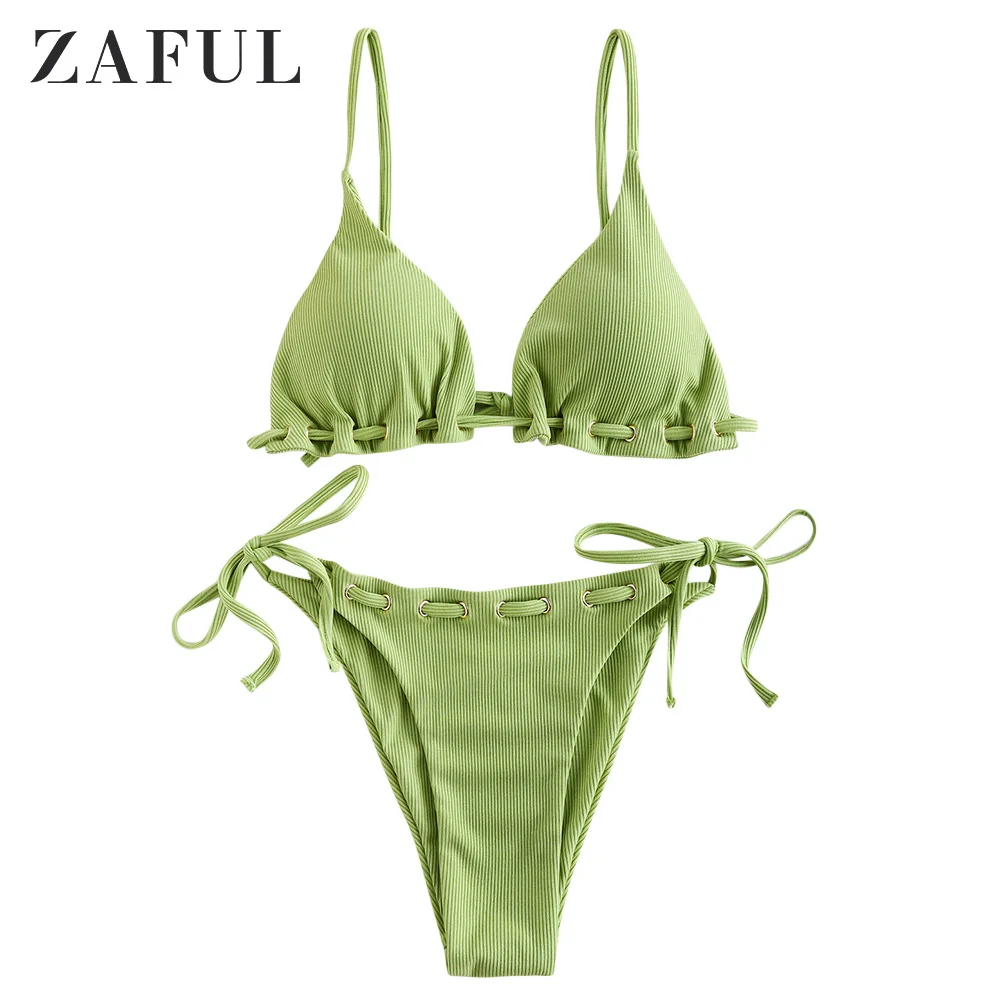 Женский купальник-Бикини на тонких бретельках без косточек | Спорт и развлечения