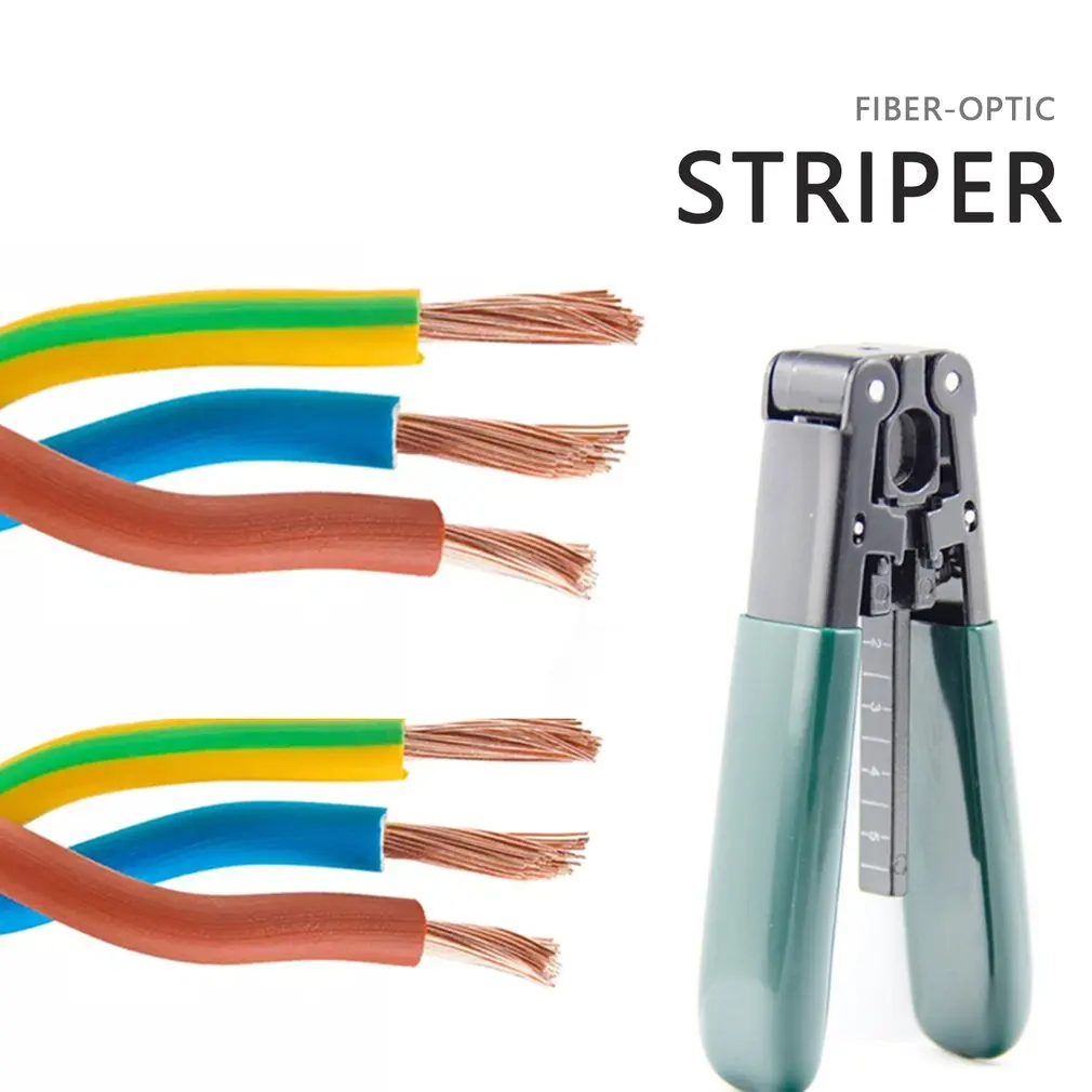 Fiber Stripper Leather Line Automatic Wire Professional Crimping Tool Multifunction | Компьютеры и офис