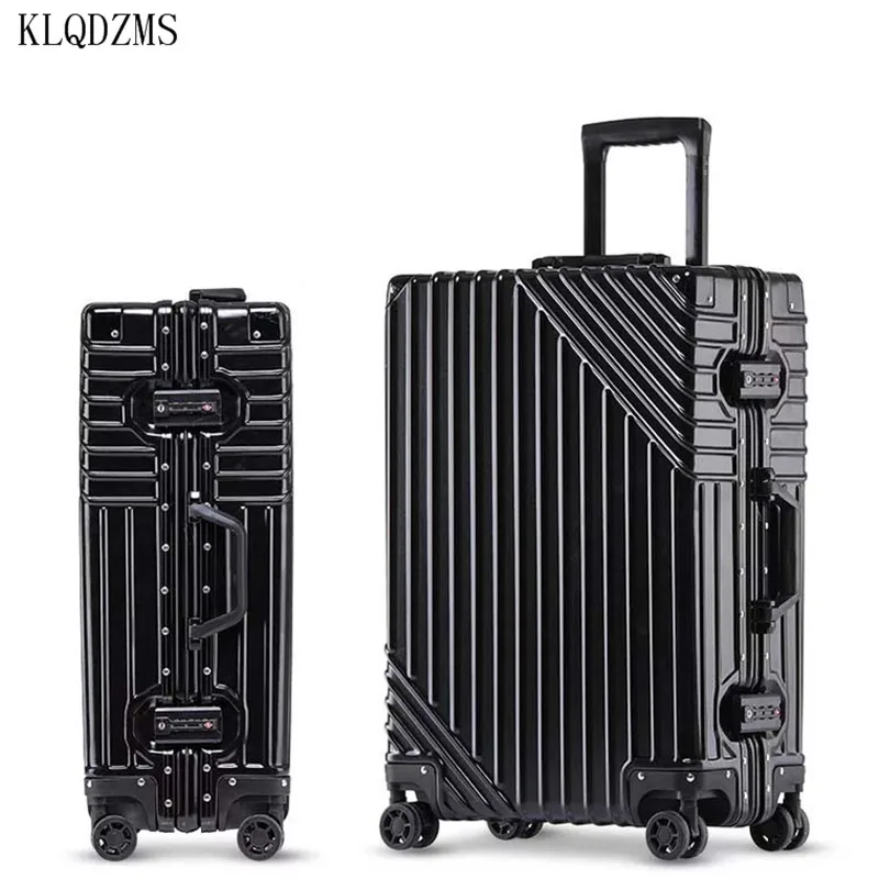 KLQDZMS 20 дюймов 24 дюйма 26 29 деловая Дорожная сумка на колесиках для багажа женский