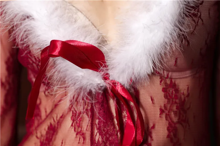 Хэллоуин Рождество сексуальное эротическое нижнее белье кружевное