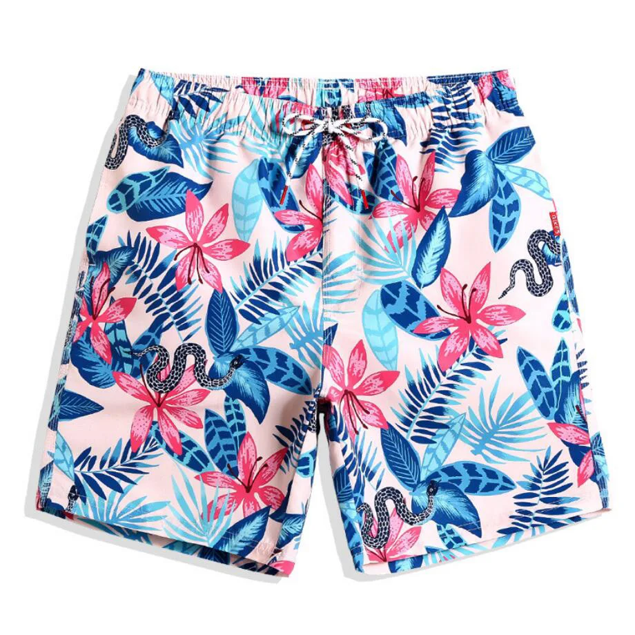 

Men Swimming Trunks Swimsuit Swim Briefs Swimwear Bathing Suit Flower Surf Board Shorts Maillot De Bain Homme Sunga Beach Wear