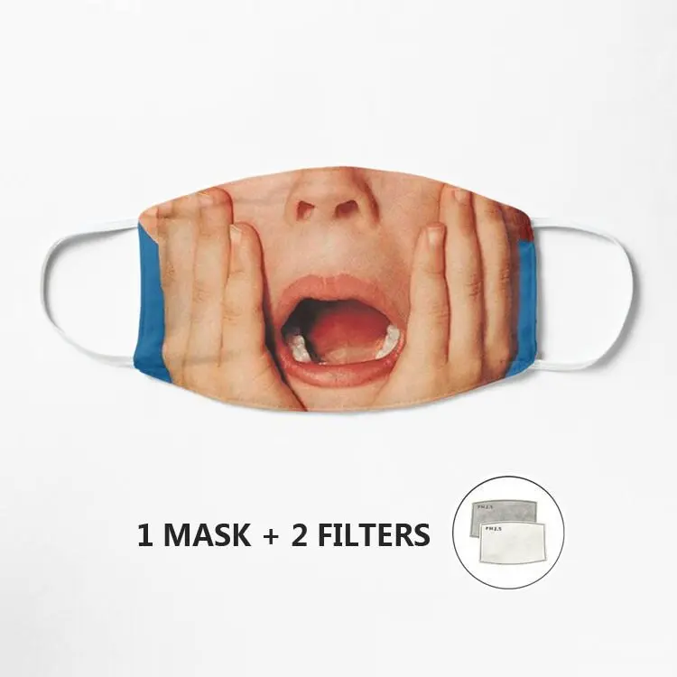 

Kevin! Home Alone Masks Anti-dust Black Casual Warm Unisex Mask