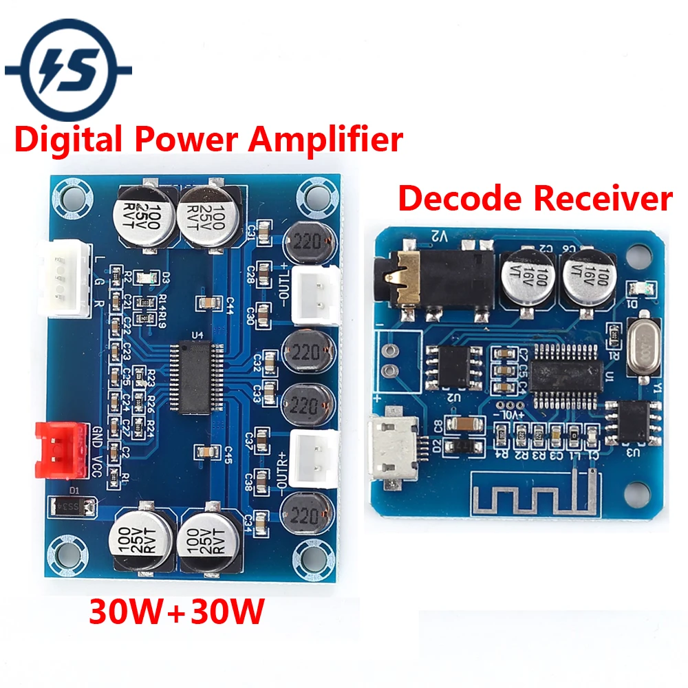 Плата усилителя мощности цифровой аудио модуль с функцией Bluetooth без потерь