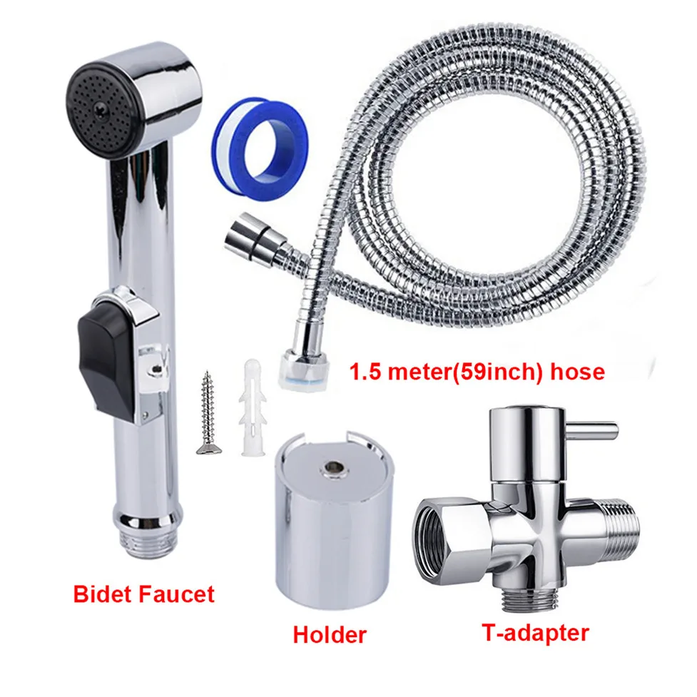 Ручной душ для унитаза набор опрыскивателя ванной комнаты насадка душа из АБС