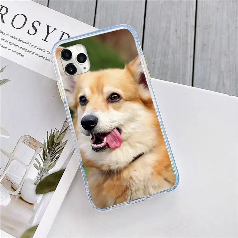 

Corgi cute dog animal luxury protective Phone Case shell for iPhone 11 12 pro XS MAX 8 7 6 6S Plus X 5S SE 2020 XR