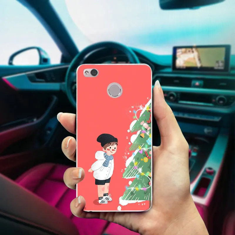 Lovely Christmas New Year Design Soft TPU Phone Cases for Xiaomi Redmi 3 3S 4 4A 4X 5 5A 6A 7 7A K20 Y3 GO Pro Plus Prime | Мобильные