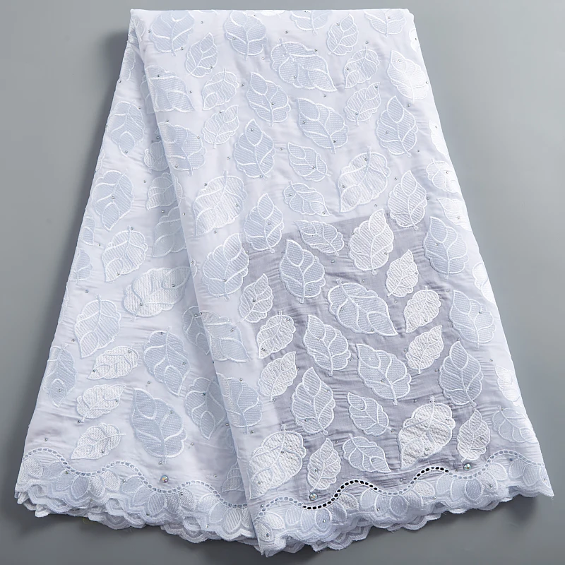 

SJD LACE New Beautiful High Quality Mint Green African Cotton Fabric Swiss Voile Lace Nigeria Fabric Women Wedding Dress A 2390