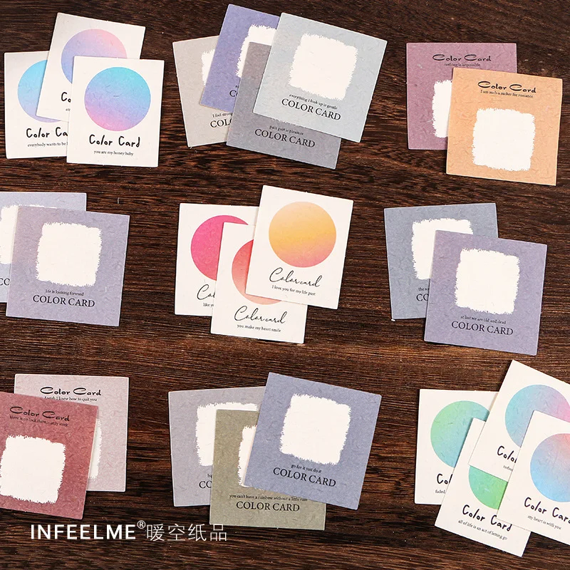 40 шт./лот блокноты для записей из материала цветная иллюзия нежелательный журнал