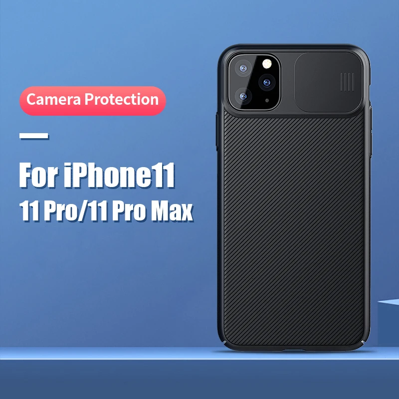 Camera Protection for iPhone 11 Pro Max NILLKIN Plastic Slide Cover Protective Case Apple | Мобильные телефоны и