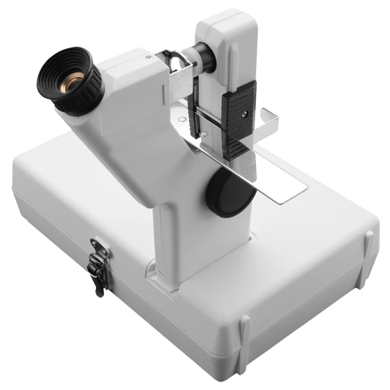 

Portable Lensmeter Handheld Focimeter Optical Lensometer AA Battery Powered
