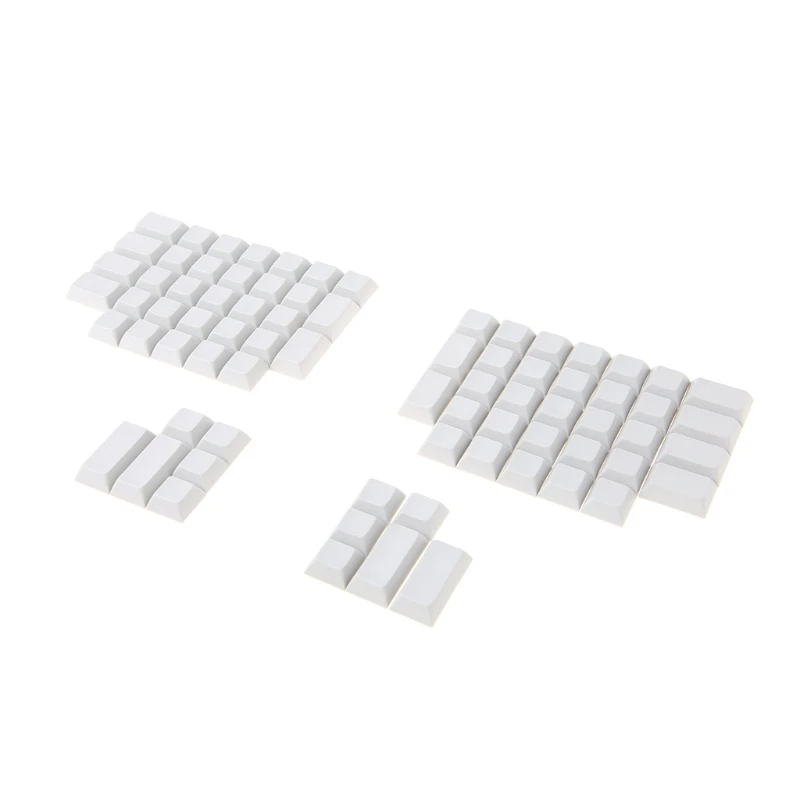 Пустые колпачки клавиш Pbt DSA для механической игровой клавиатуры Ergodox профиль