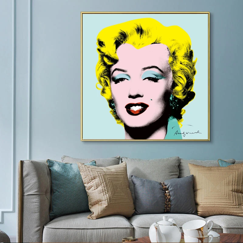 Плакат Andy Warhol картина Мэрилин Монро Сексуальная Женская Печать холст картина настенные картины для гостиной Куадрос домашний декор