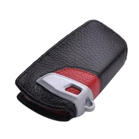 genuine leather car key cover case holder for bmw gt7 new 5 series x3 116i 118i mercedes sportage key case for car