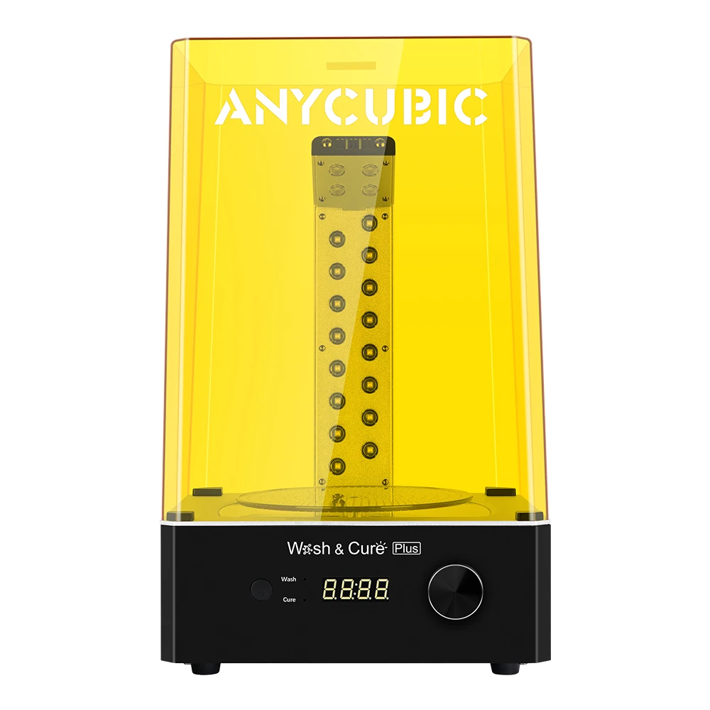 2021 ANYCUBIC Wash & Cure Plus для 3d принтера индивидуальный большого размера стирки и