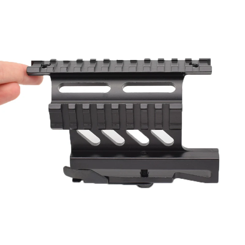Quick Detach AK Gun Rail Mount Base Picatinny Side для AKs через CNC Lock Scope Base|Кронштейны и аксессуары