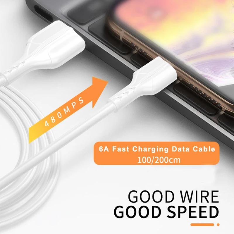 micro usb cable fast charging 6a microusb cord for samsung s7 xiaomi redmi note 5 pro android phone cable micro usb charger free global shipping